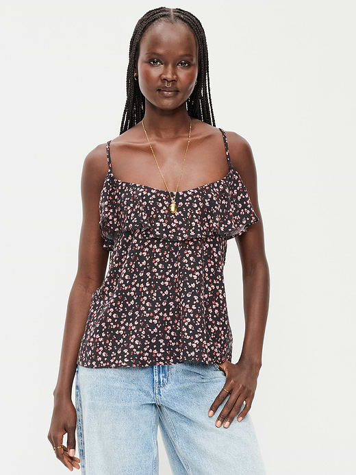 Old Navy Ruffle-Front Tank Top — photo 1