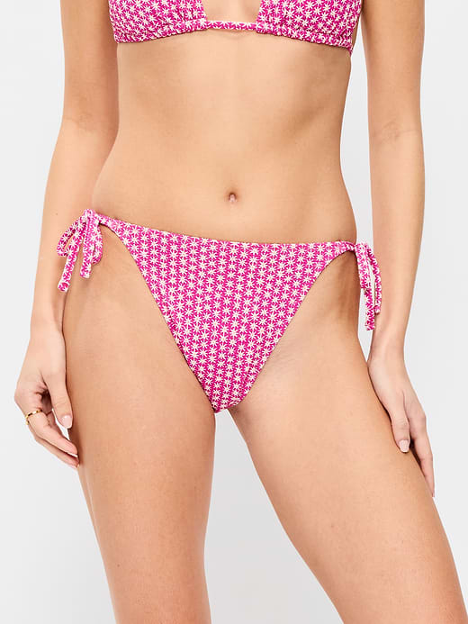 Old Navy Eyelet String Bikini Swim Bottoms — photo 1