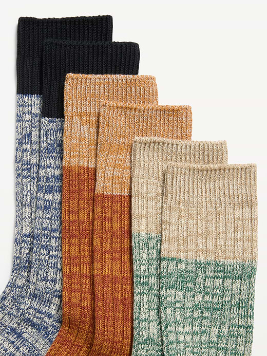 Old Navy Marled Boot Socks 3-Pack — photo 3