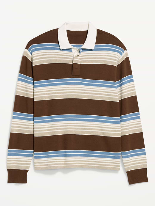 Old Navy Long-Sleeve Rugby Polo Sweater — photo 5