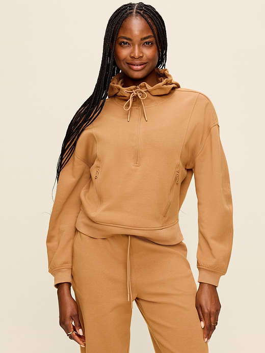 Old Navy Dynamic Fleece Half-Zip Hoodie Sweatshirt — photo 1