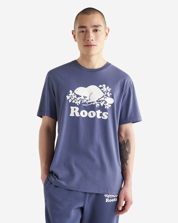 Roots Mens Organic Cooper Beaver T-Shirt — photo 1