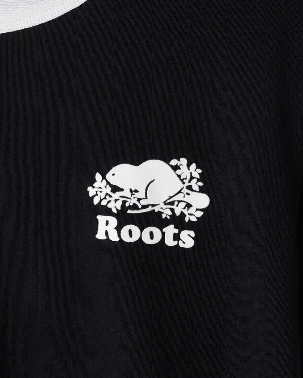 Roots Womens Organic Cooper Ringer T-Shirt — photo 3