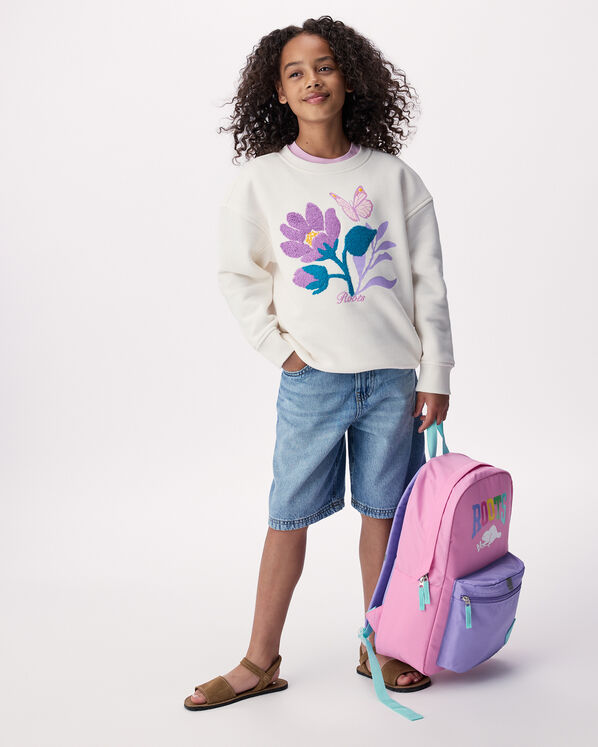Roots Kids Skyline Relaxed Crew Sweatshirt — photo 2