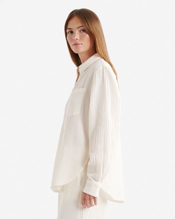Roots Isla Cotton Gauze Shirt — photo 3
