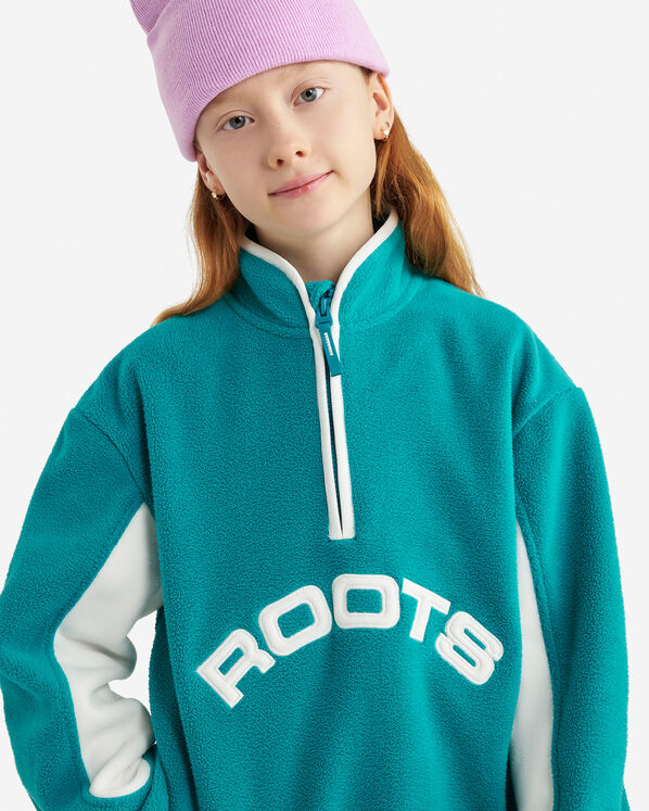 Roots Kids Active Microfleece Quarter Zip — photo 3