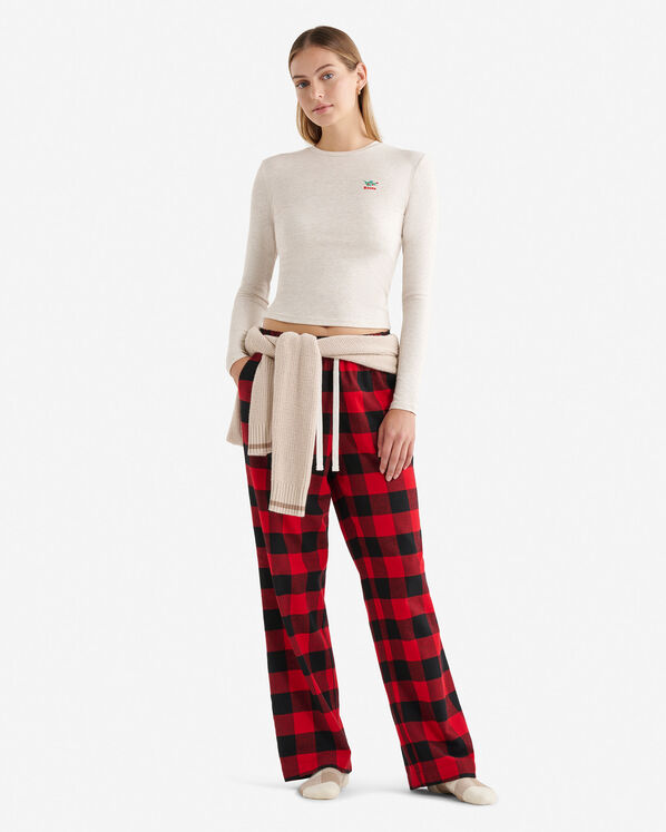 Roots Womens Holiday Fitted Long Sleeve Top — photo 2