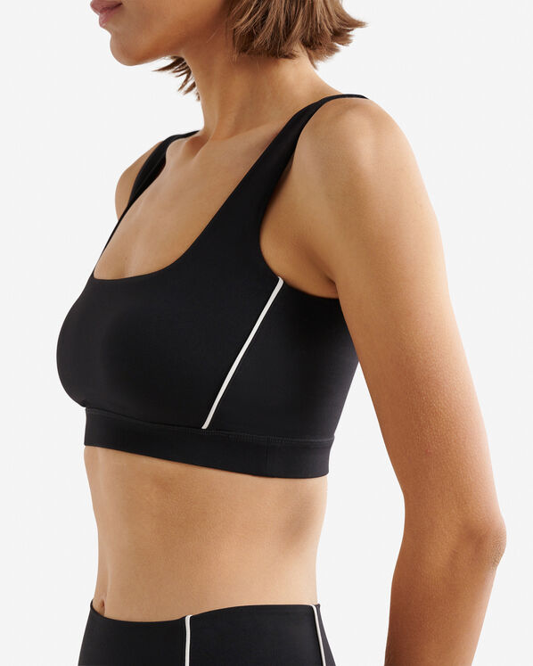 Roots Restore Stretch Piped Sports Bra — photo 5