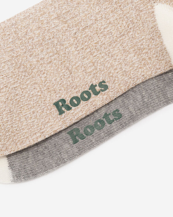 Roots Adult Cotton Cabin Ankle Sock 2 Pack — photo 3