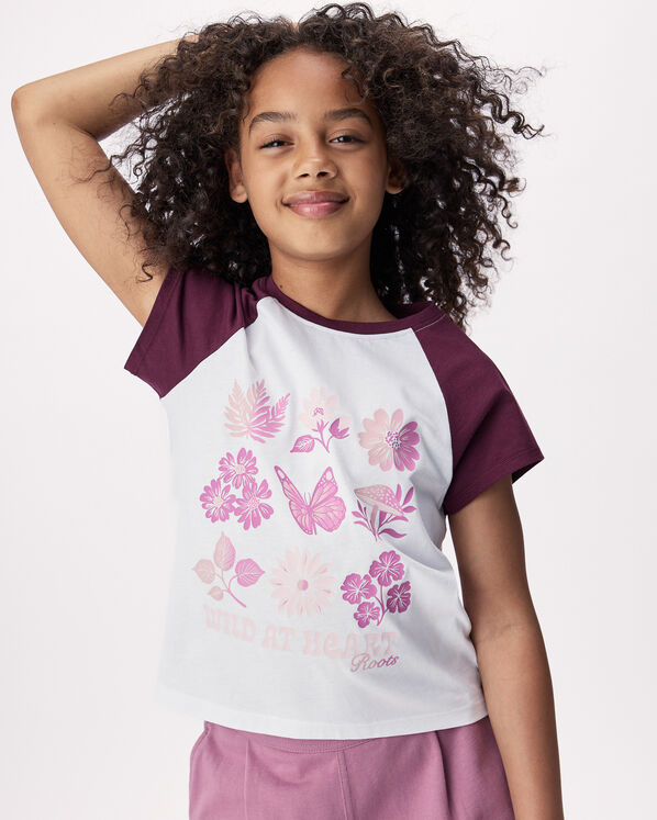 Roots Girls Olivia Floral T-Shirt — photo 3