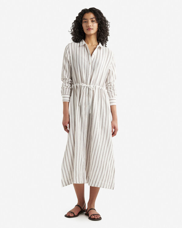 Roots Isla Cotton Gauze Shirt Dress — photo 2