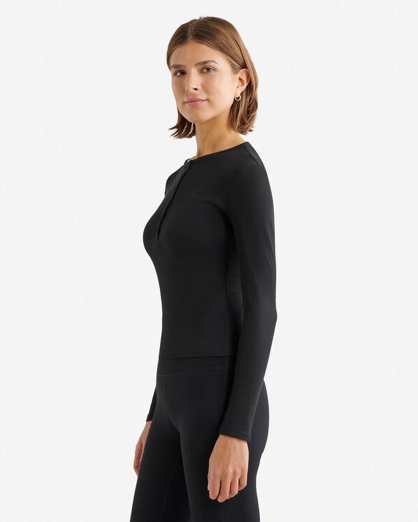 Roots Roam Rib Fitted Long Sleeve Henley — photo 3
