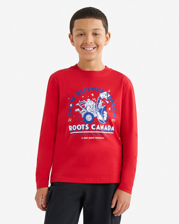 Roots Kids Winter Company T-Shirt — photo 1