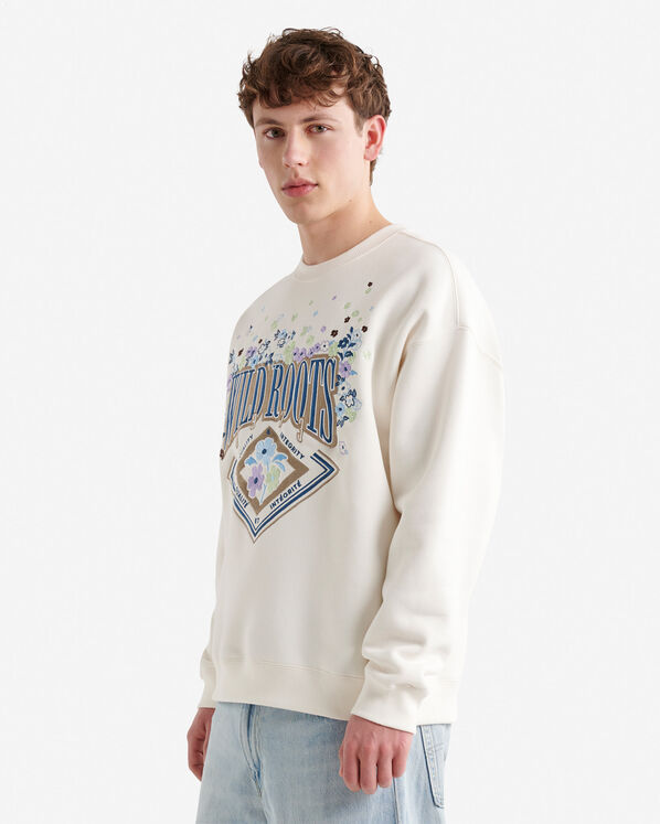 Roots Floral Studio Fleece Crew — photo 3