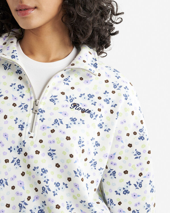Roots Roots Floral Quarter Zip — photo 5