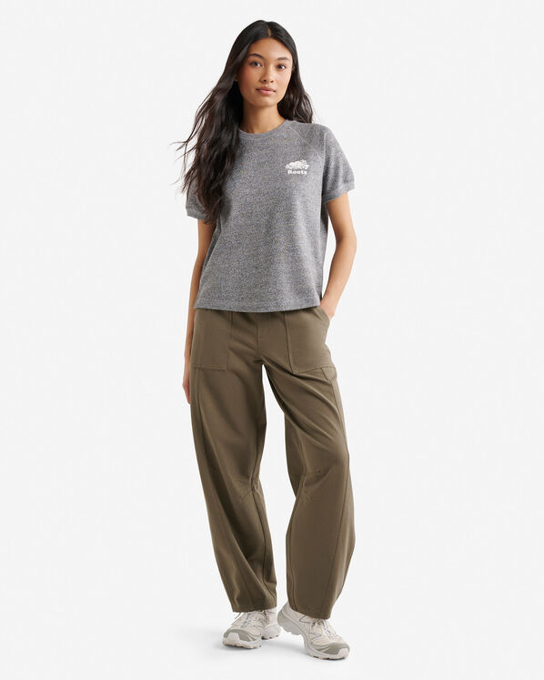Roots Organic Cooper Short Sleeve Terry Top — photo 2