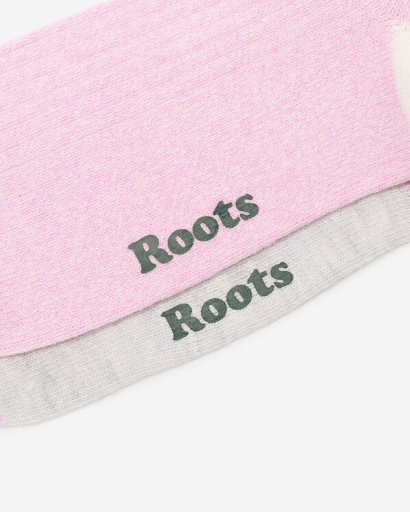 Roots Adult Cotton Cabin Ankle Sock 2 Pack — photo 3