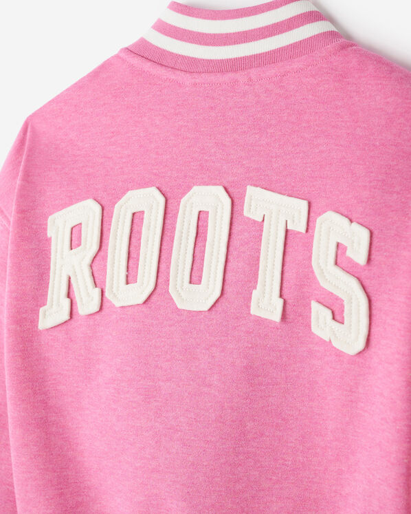 Roots Girls Cooper Sparkle Varsity Jacket — photo 5