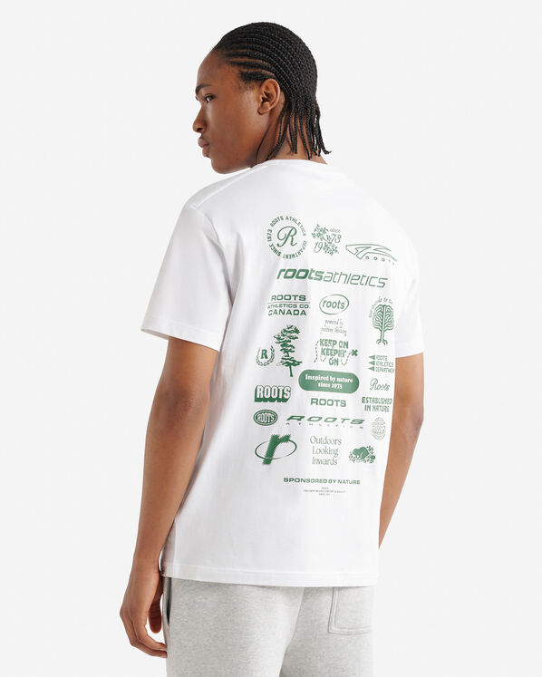 Roots Mens Sponsored By Nature T-Shirt — photo 4