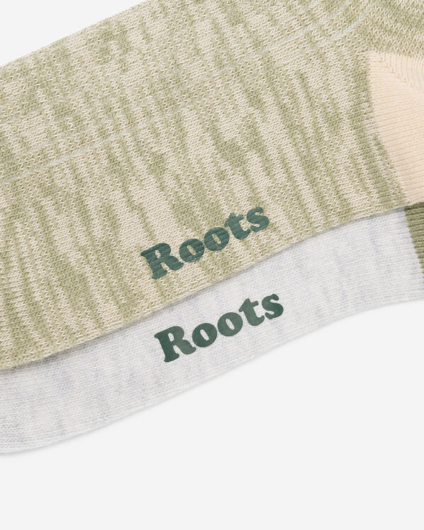 Roots Adult Cotton Cabin Ankle Sock 2 Pack — photo 3