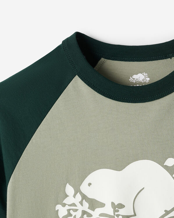 Roots Kids Cooper Baseball Short Sleeve T-Shirt — photo 7
