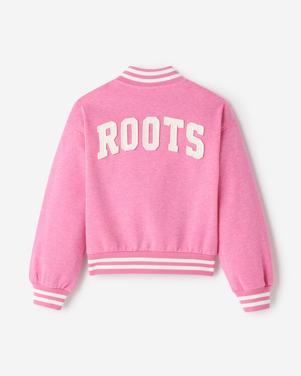 Roots Girls Cooper Sparkle Varsity Jacket — photo 2