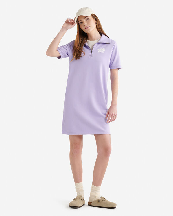 Roots Organic Cooper Terry Quarter Zip Dress — photo 1