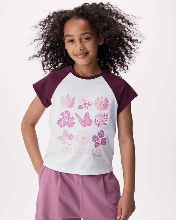 Roots Girls Olivia Floral T-Shirt — photo 1