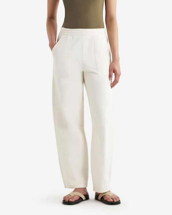 Roots Welland Knit Twill Barrel Pant — photo 1