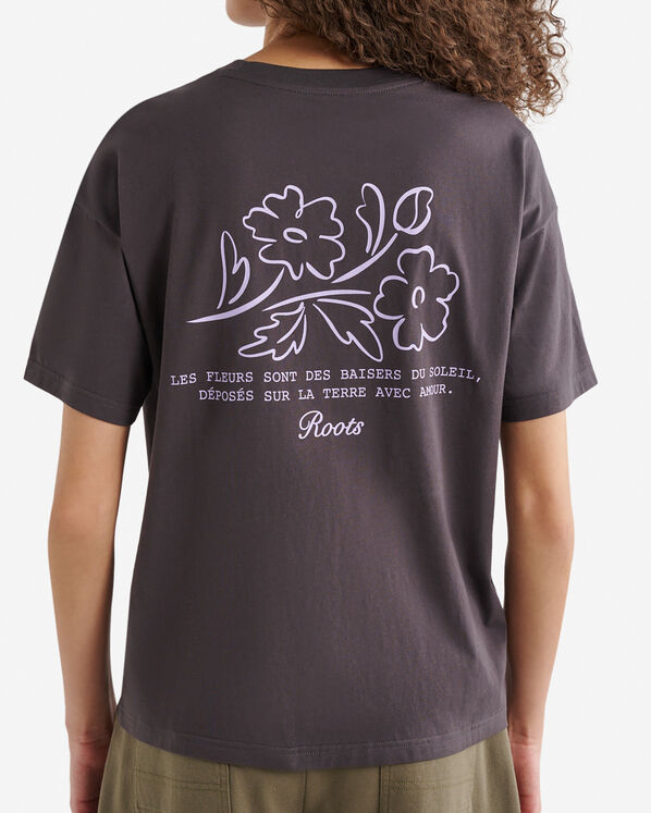 Roots Womens Les Fleurs T-Shirt — photo 7