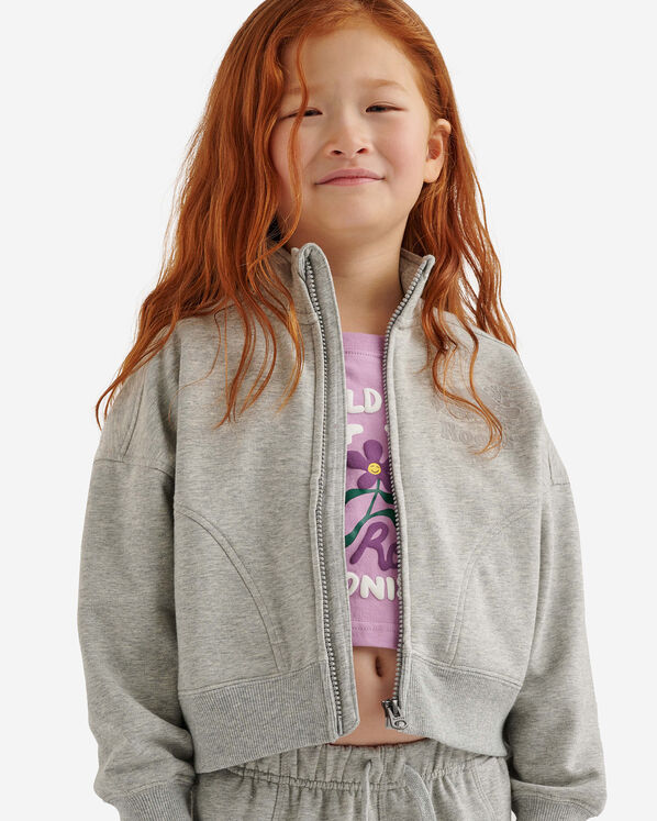Roots Girls Cozy Cooper Relaxed Zip Track Jacket — photo 1