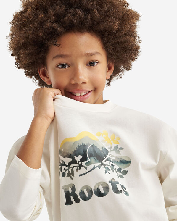 Roots Kids Organic Cooper Watercolour T-Shirt — photo 3