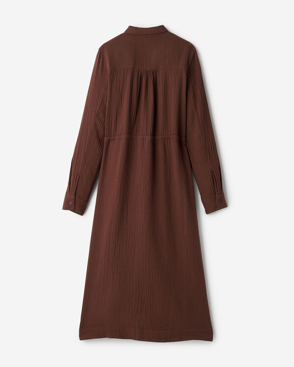 Roots Isla Cotton Gauze Shirt Dress — photo 2