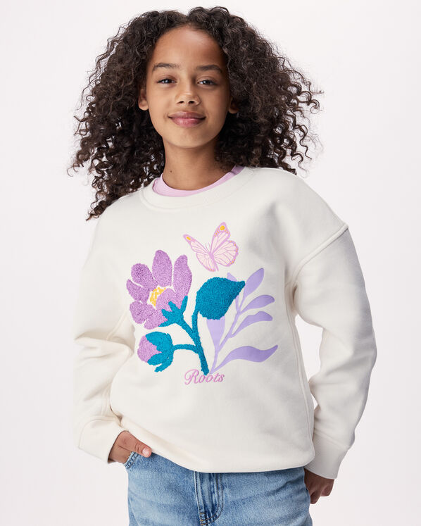 Roots Kids Skyline Relaxed Crew Sweatshirt — photo 1
