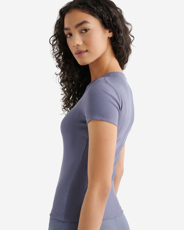 Roots Roam Rib Fitted Short Sleeve Top — photo 7