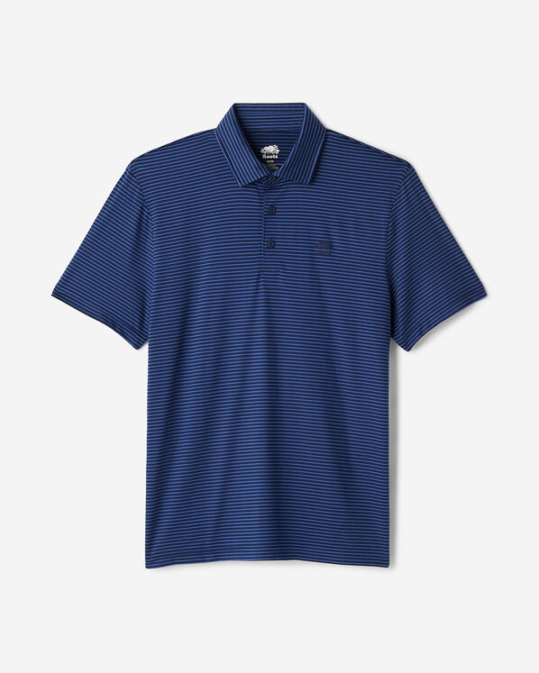 Roots Renew Knit Striped Polo — photo 1