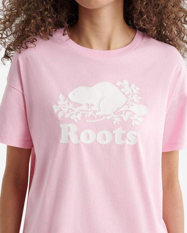 Roots Womens Organic Relaxed Cooper T-Shirt — photo 5