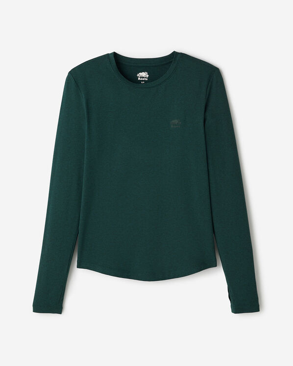 Roots Renew Knit Classic Long Sleeve Top — photo 1