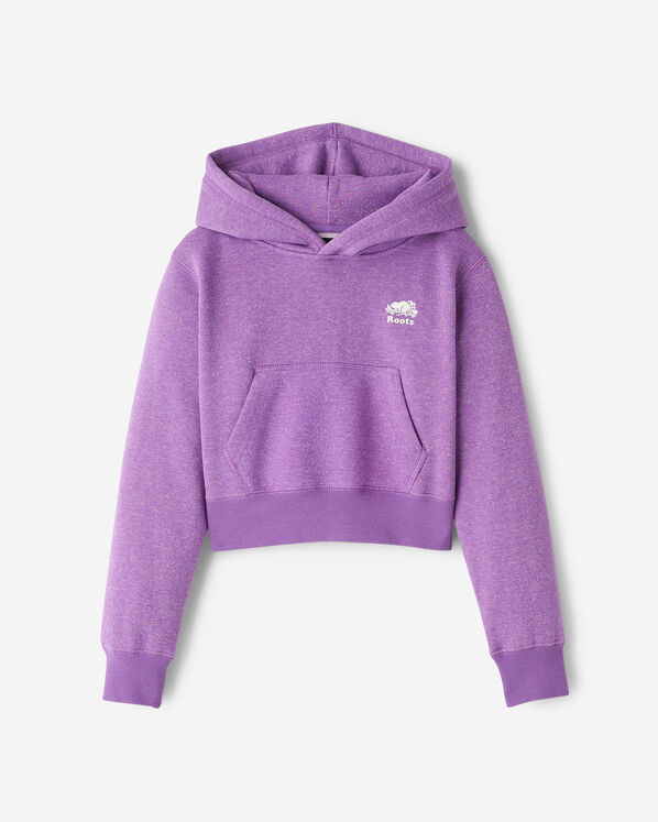 Roots Girls Cooper Sparkle Cropped Hoodie — photo 3