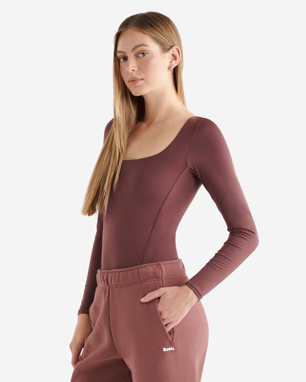 Roots Renew Knit Long Sleeve Bodysuit — photo 3