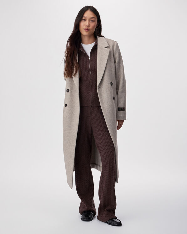 Roots Bowen Cable Knit Full Zip Hoodie — photo 2