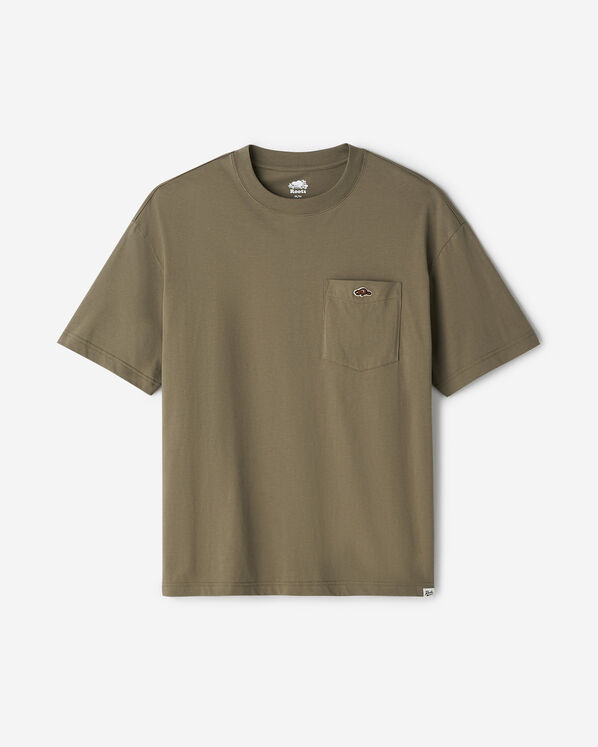 Roots Mens Beavermark T-Shirt — photo 6