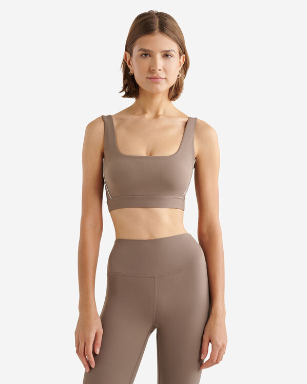 Roots Restore Stretch Piped Sports Bra — photo 1