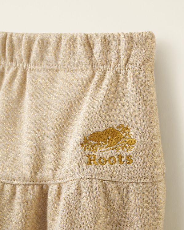 Roots Girls Gold Sparkle Skirt — photo 3