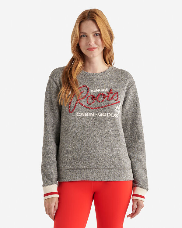 Roots Cabin Fleece Crew — photo 1