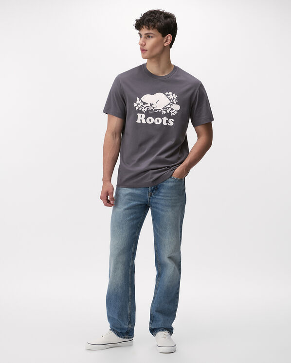 Roots Mens Organic Cooper Beaver T-Shirt — photo 2