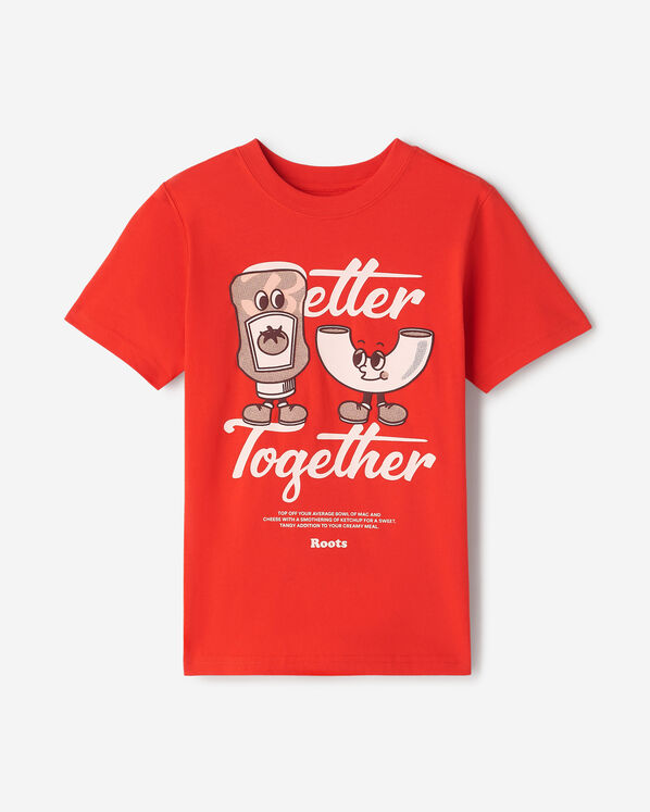 Roots Kids Canadian Foodie T-Shirt — photo 1