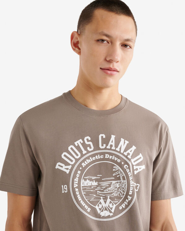 Roots Mens Roots Lakeview T-Shirt — photo 5