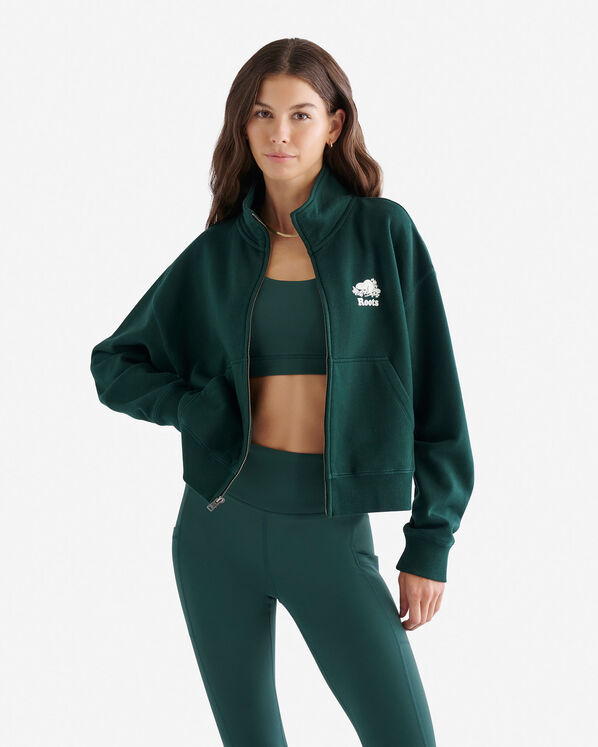 Roots Organic Cooper Track Full Zip Jacket — photo 1