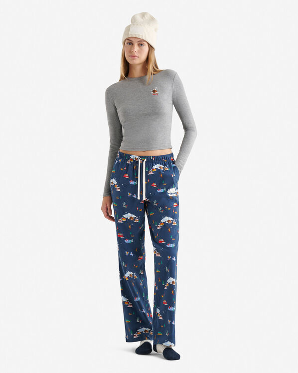 Roots Womens Holiday Fitted Long Sleeve Top — photo 2
